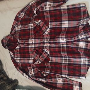 Red plaid flannel